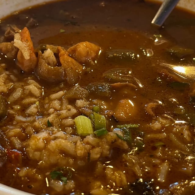 Seafood Gumbo.