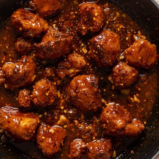 Hot Honey Cauliflower.